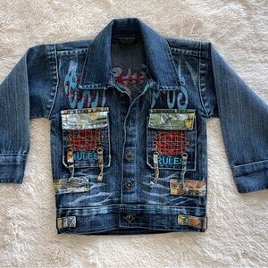 Boy’s Denim Jacket with Embroidered Details